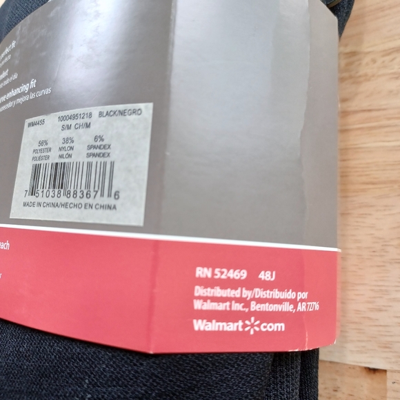 Shaping Leggings Level 3 Maximum Super Slimming Support 1 Pair S/M CH/M Black - Picture 6 of 7